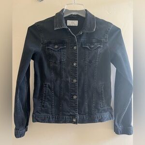 Fat Face Black Denim Jacket